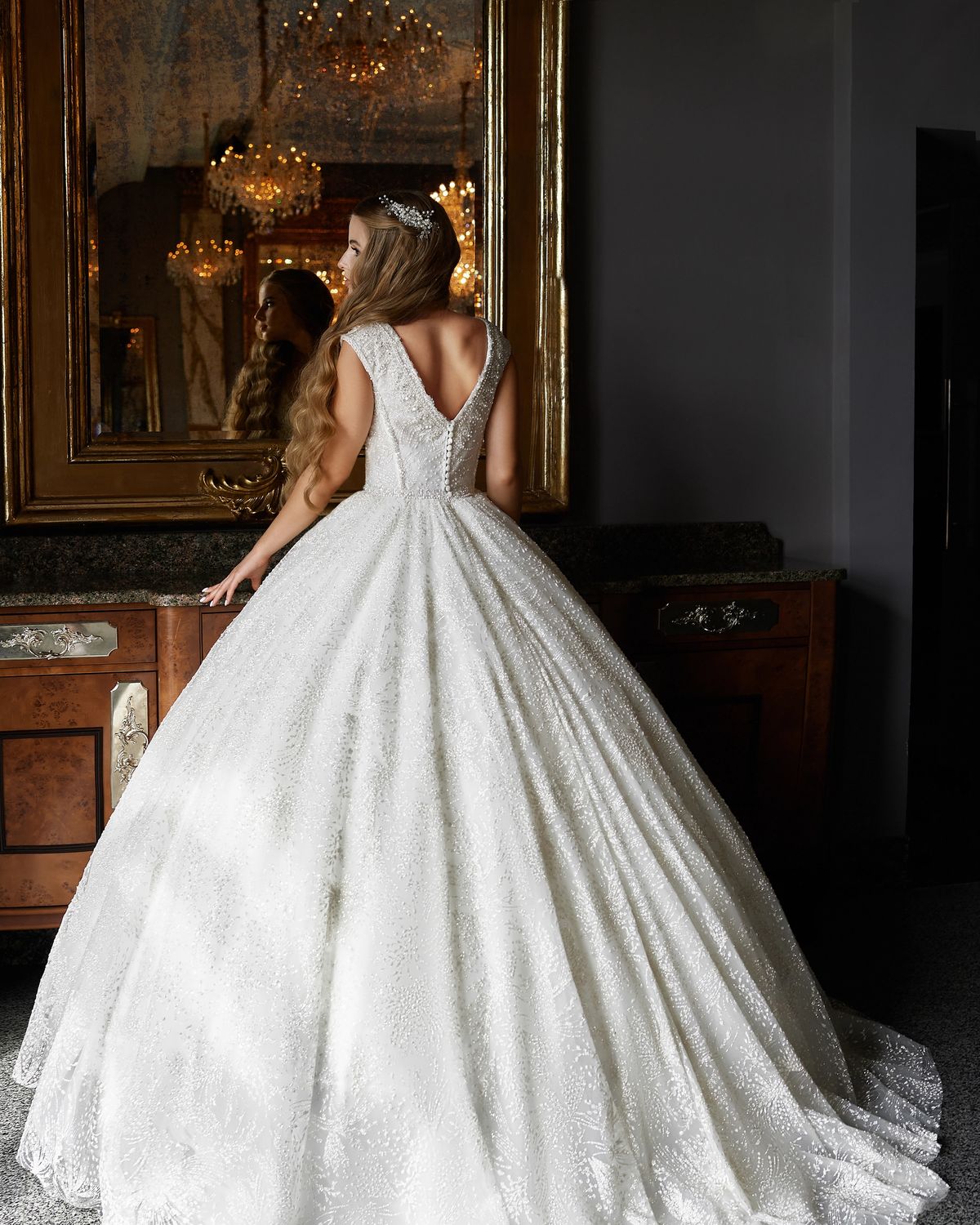 Rochia de mireasă Penelope, model 907, colecția Soft Beauty