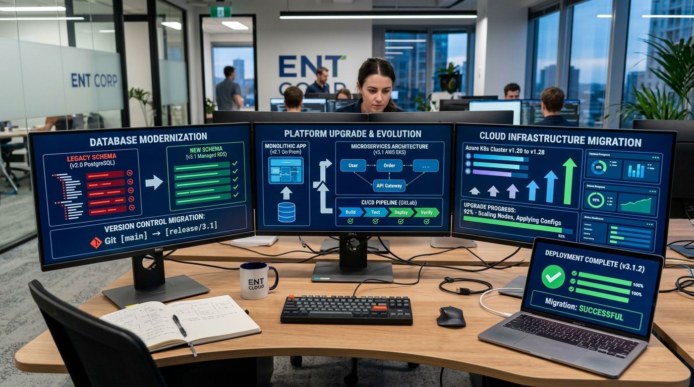 Software Upgrade & Modernisation | Legacy System Migration