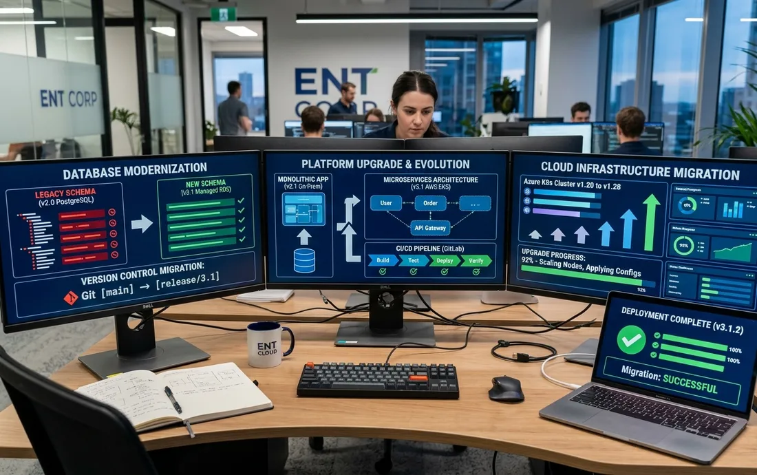 Software upgrade and modernisation