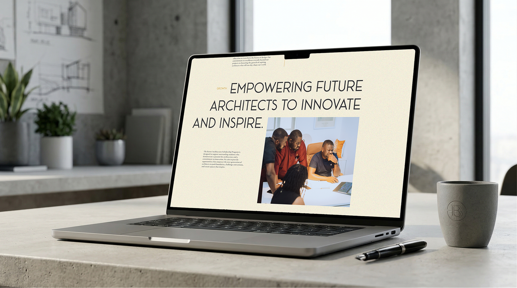 website page