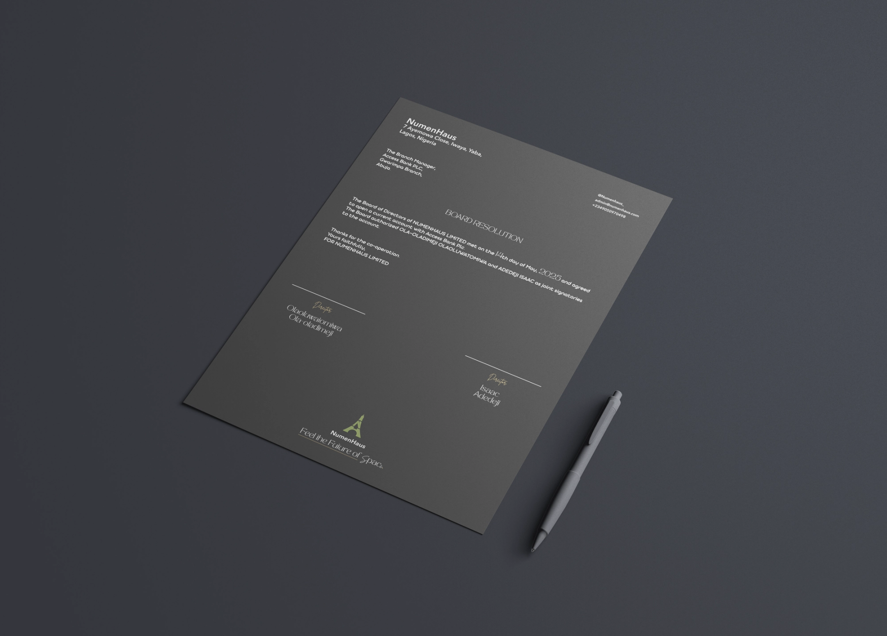 Letterhead