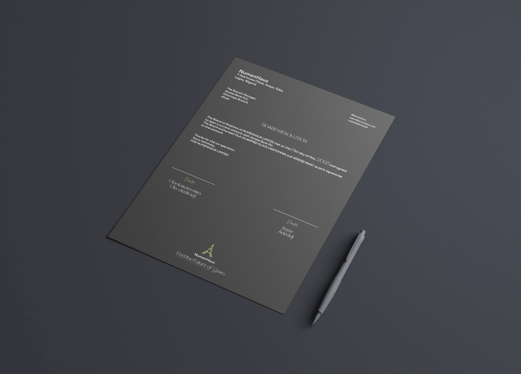 Letterhead