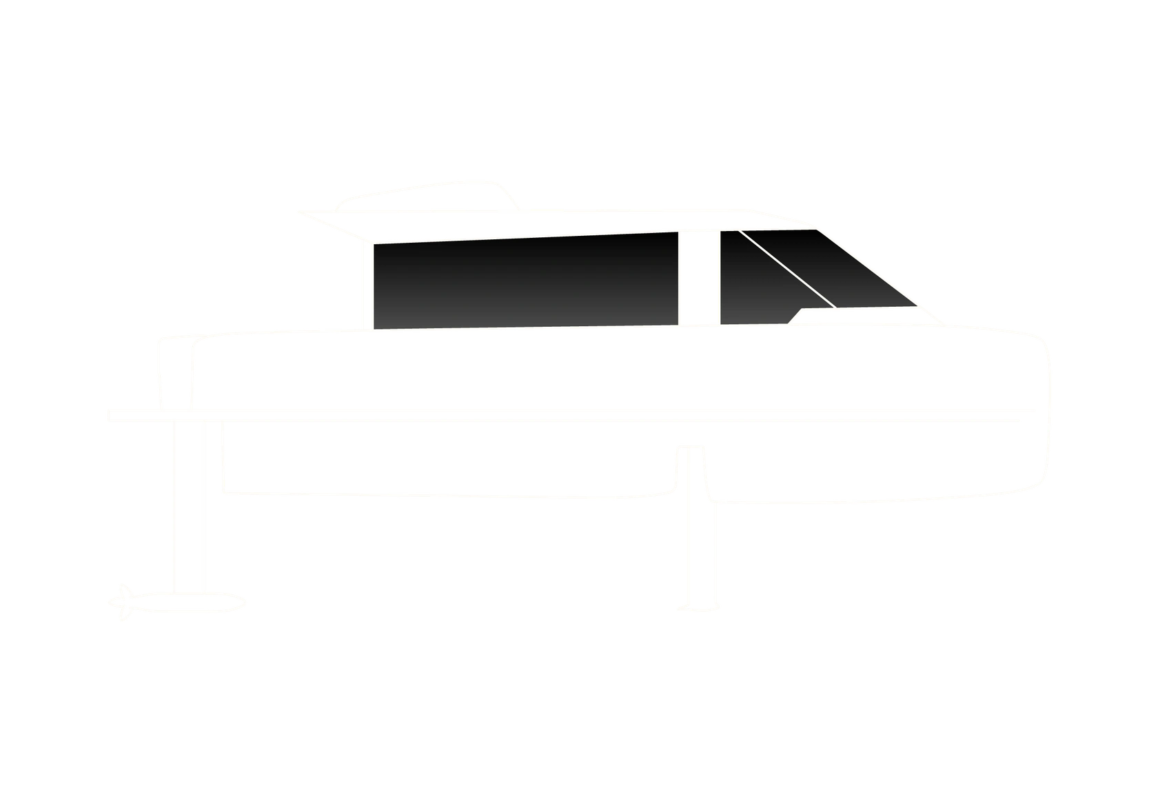 VS-9 Cabin Outline Cream