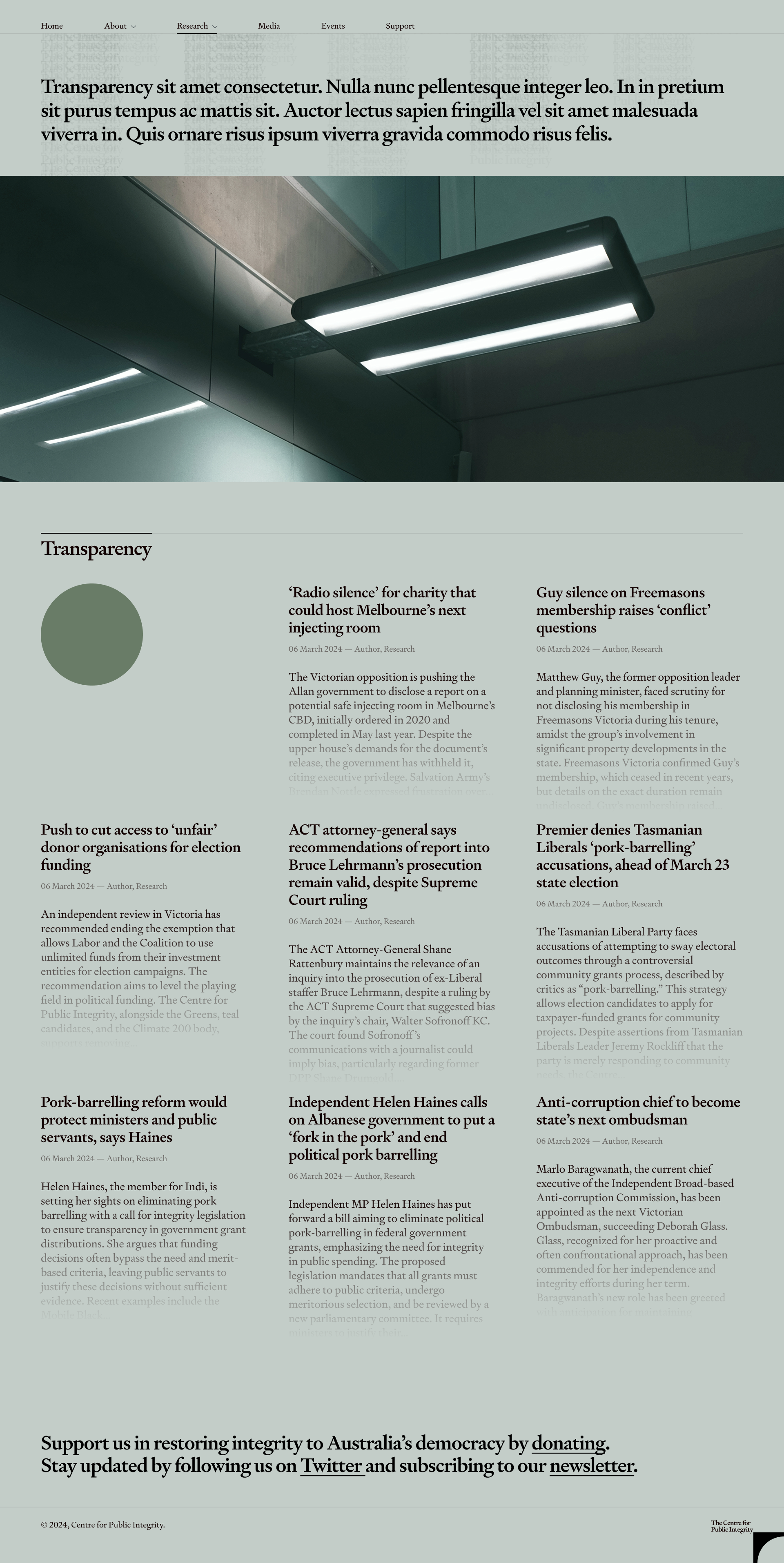 The Centre for Public Integrity