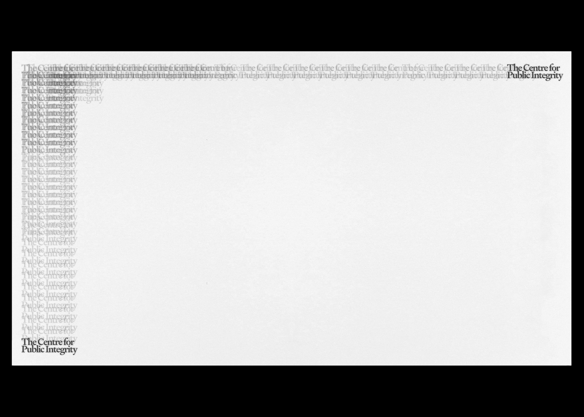 The Centre for Public Integrity