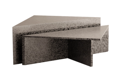 MAIE - Coffee Table made to order in Terrazzo Scuro