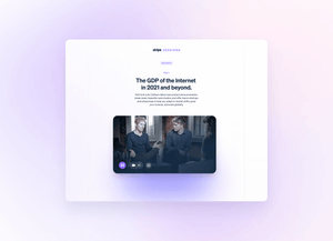 Various views of the Sessions immersive web keynote experience