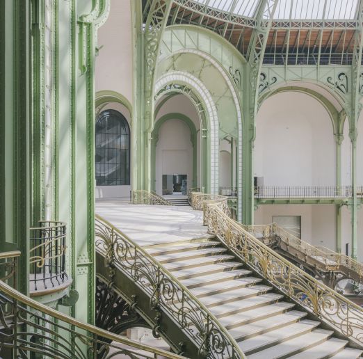 Grand Palais grand staircase in Paris renovated by Chatillon Architectes 