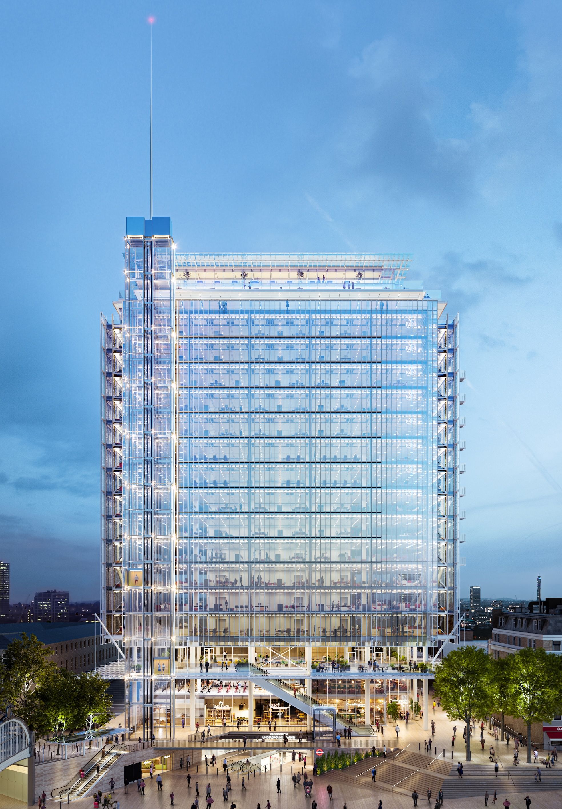 Paddington Square in London