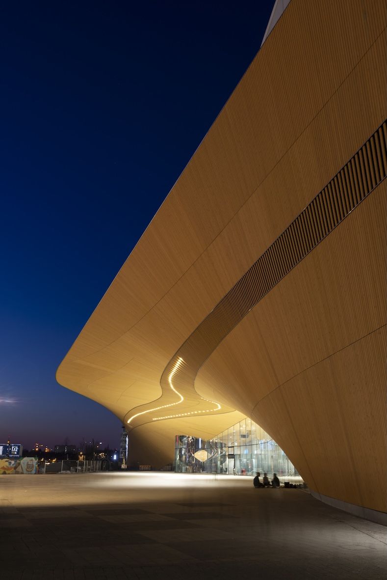 Oodi Library in Helsinki, Finland