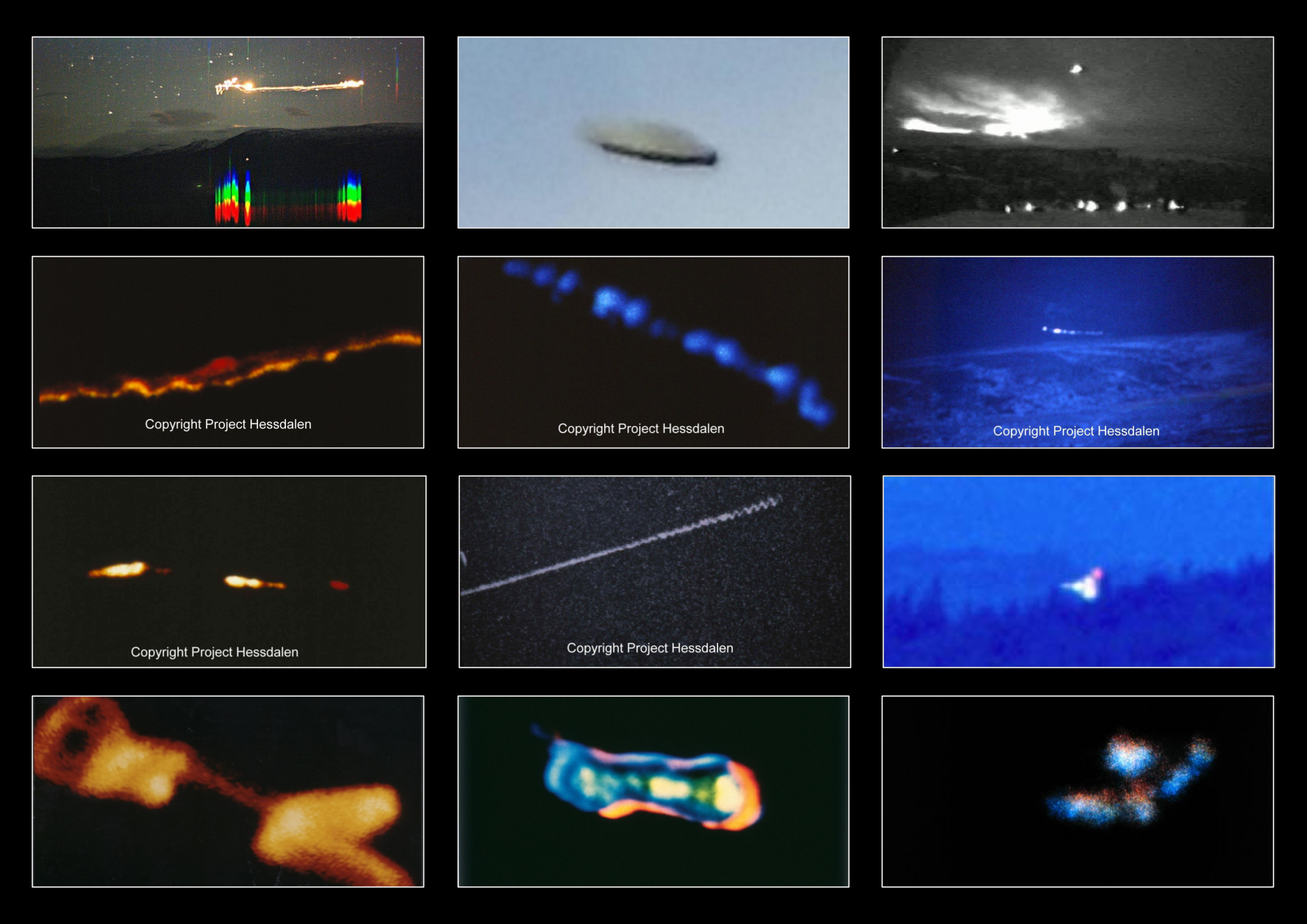 images from Hessdalen