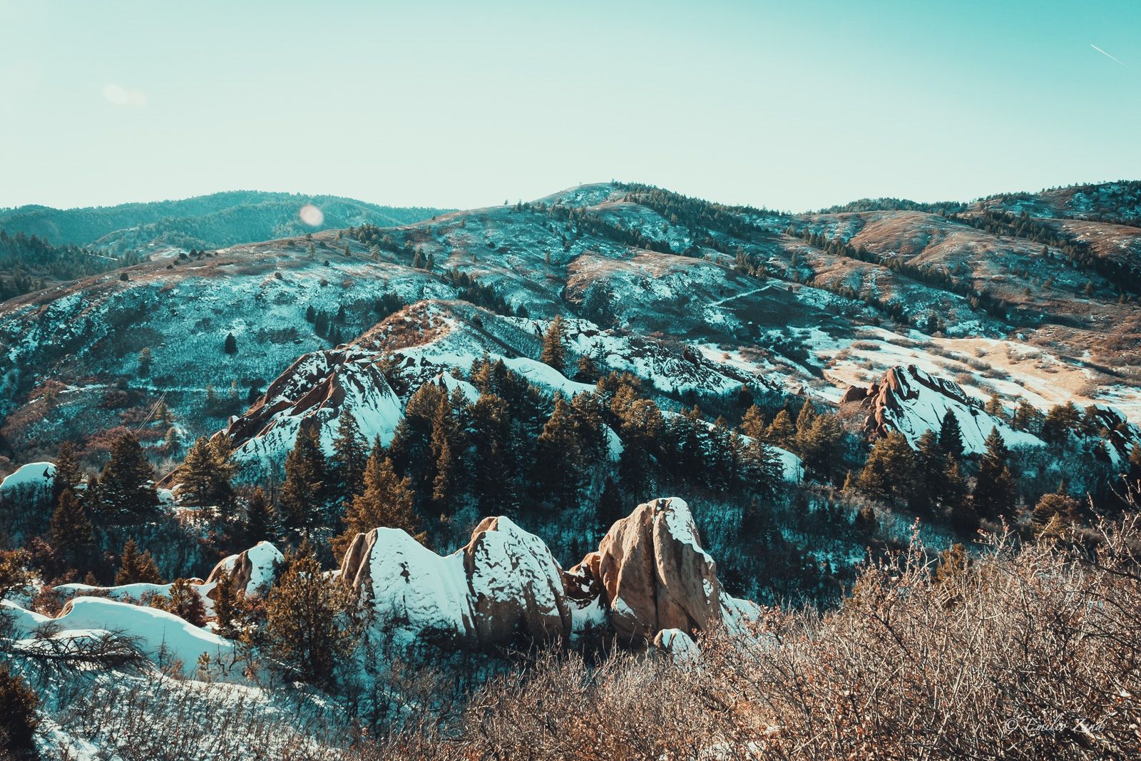 View from the trail