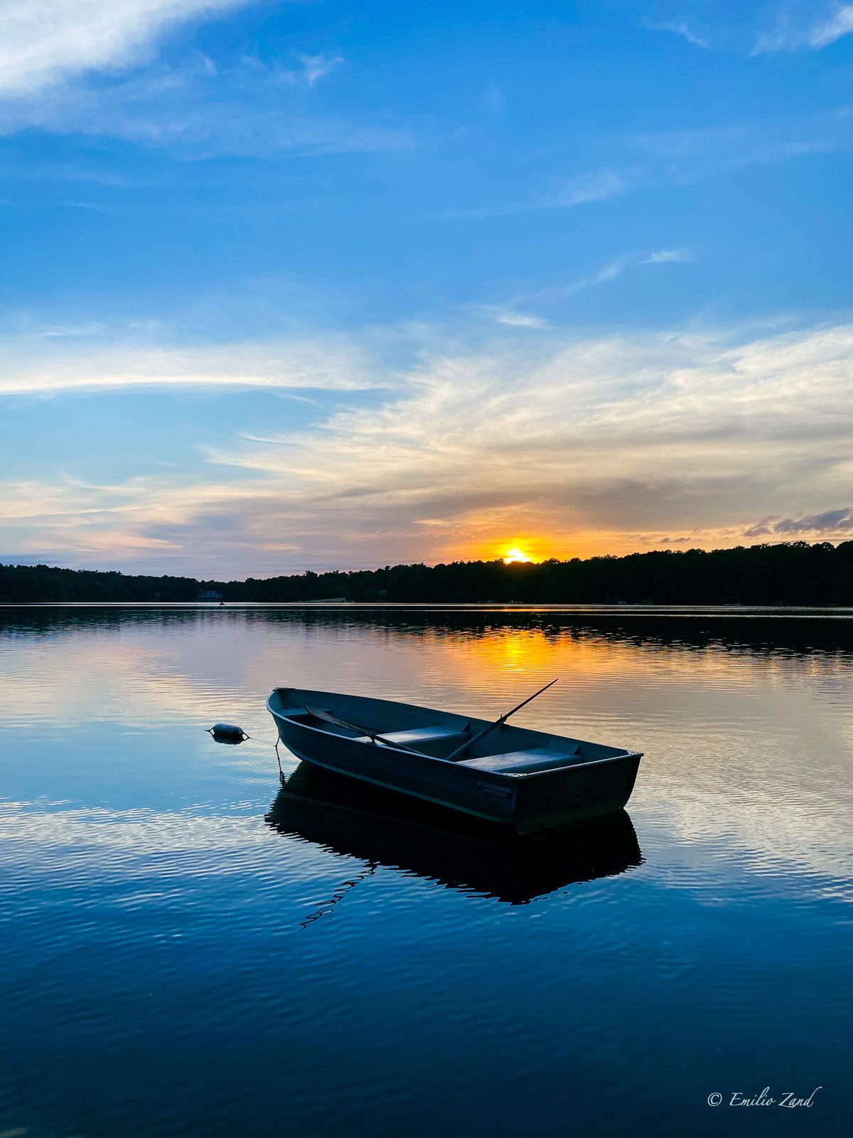 Row boat, Jenkins Pond