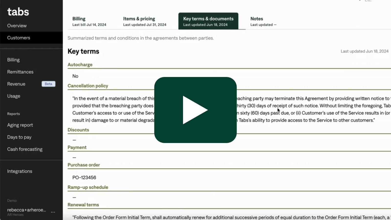 key terms