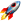 Launching rocket icon.