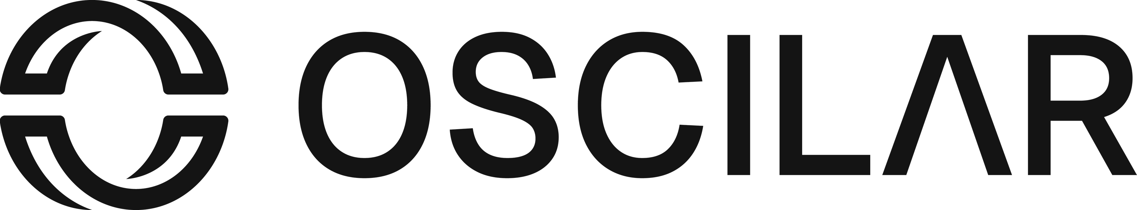 OSCILAR logo with a stylized O symbol.