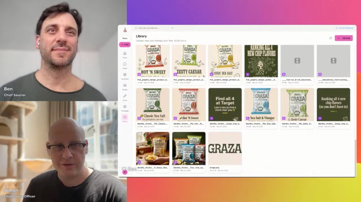 ¿Puede la IA crear un grid de Instagram creíble para una marca como Graza?