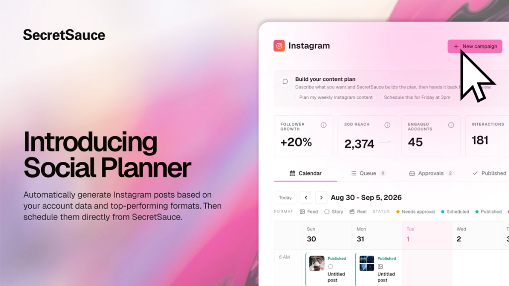 ai social media scheduler