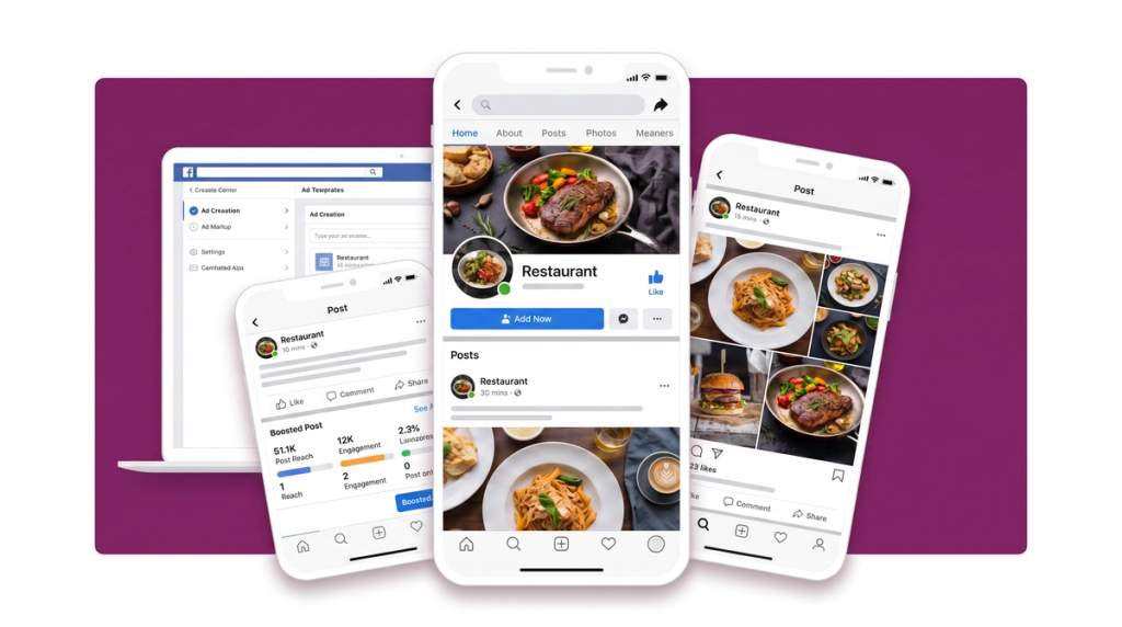 restaurant facebook ad examples