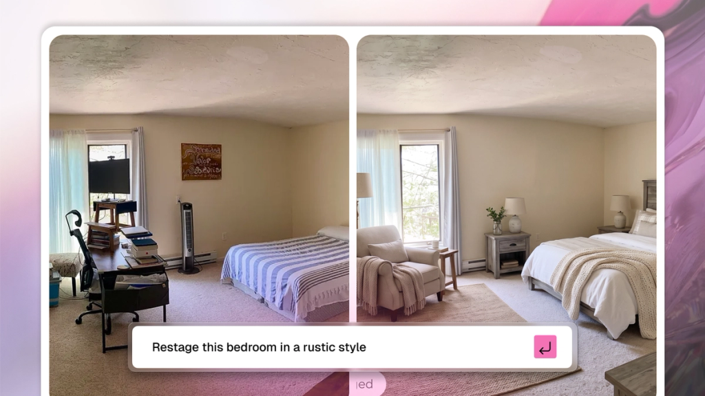 ai virtual staging