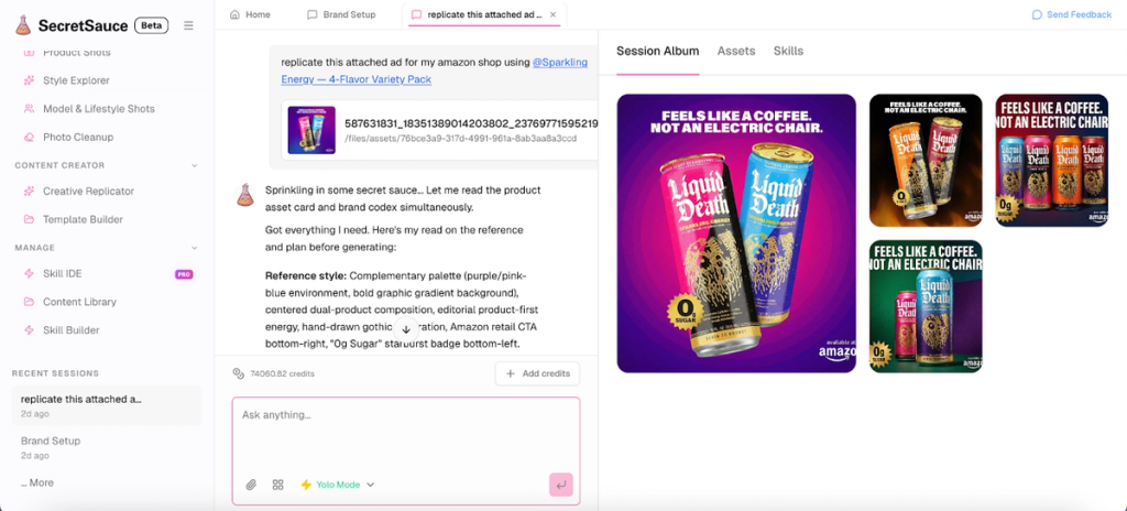 geração de anúncios com IA