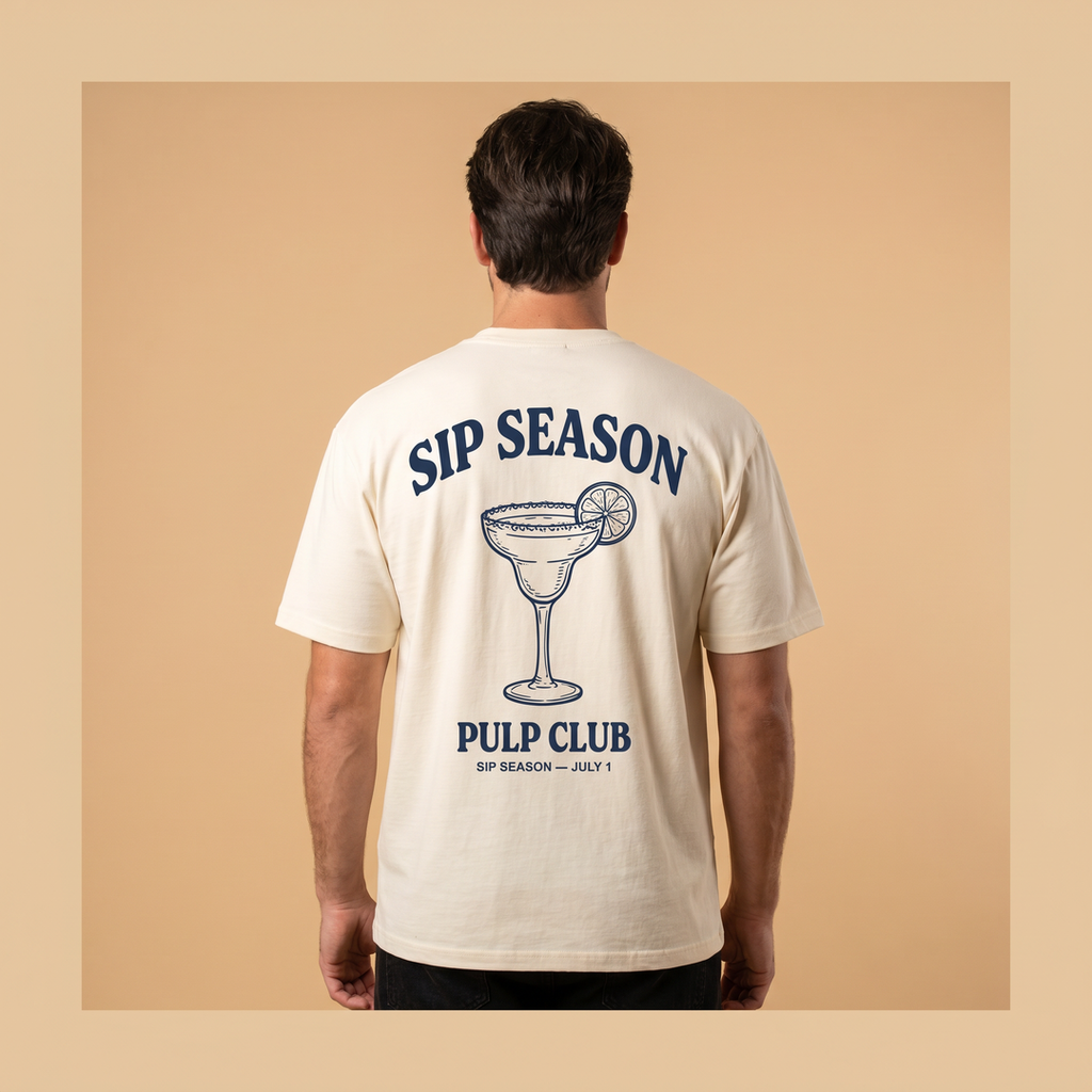 Pulp Club Sip Season Instagram square campaign image