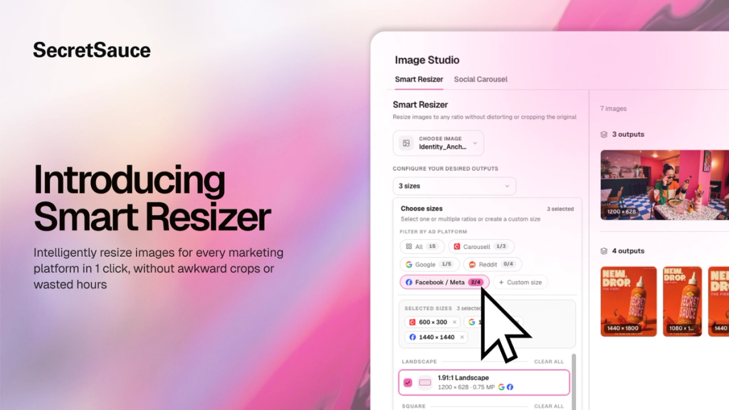 resize ads