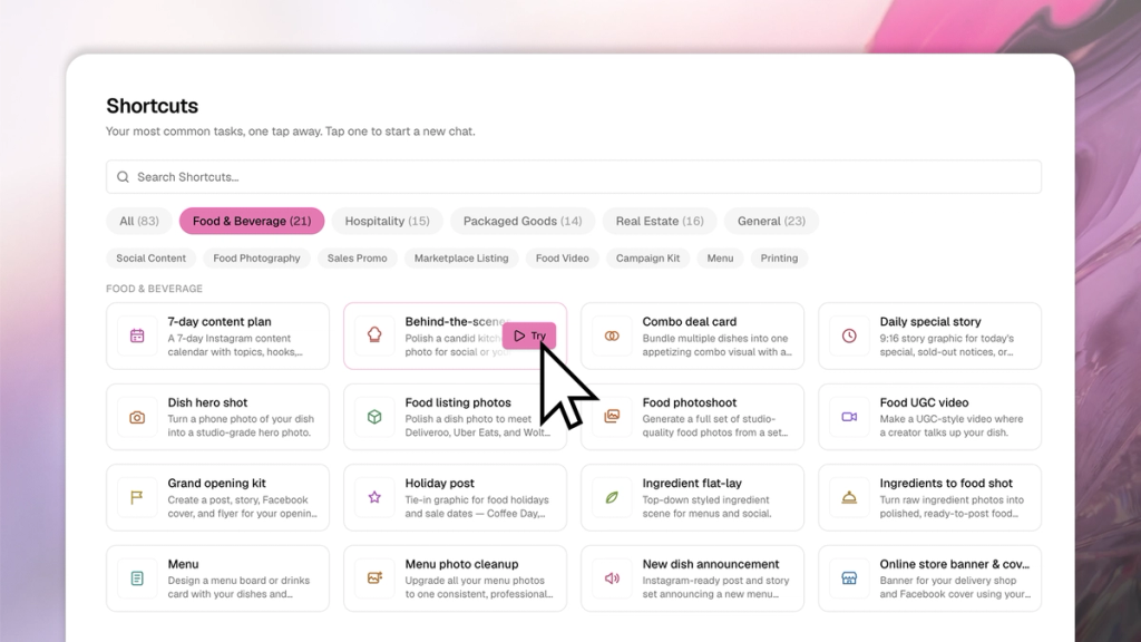 ai content shortcuts