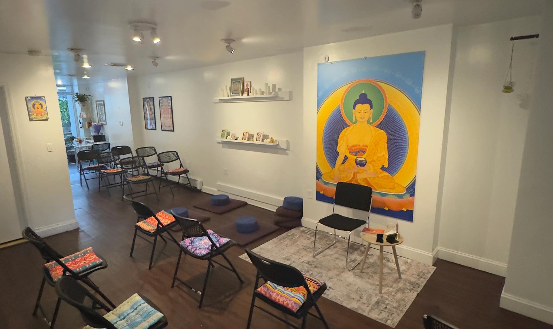 Meditation in Harlem community