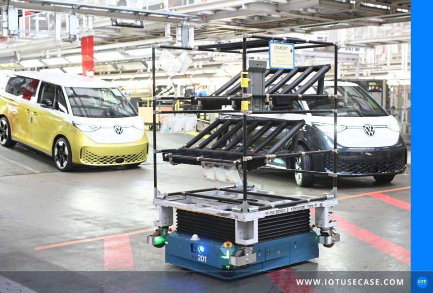 VDA 5050: Unified control layer for AGV fleets, centrally in real time
