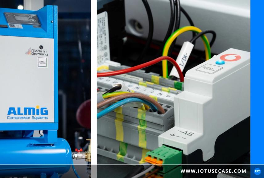 Networking of machines via Modbus RTU