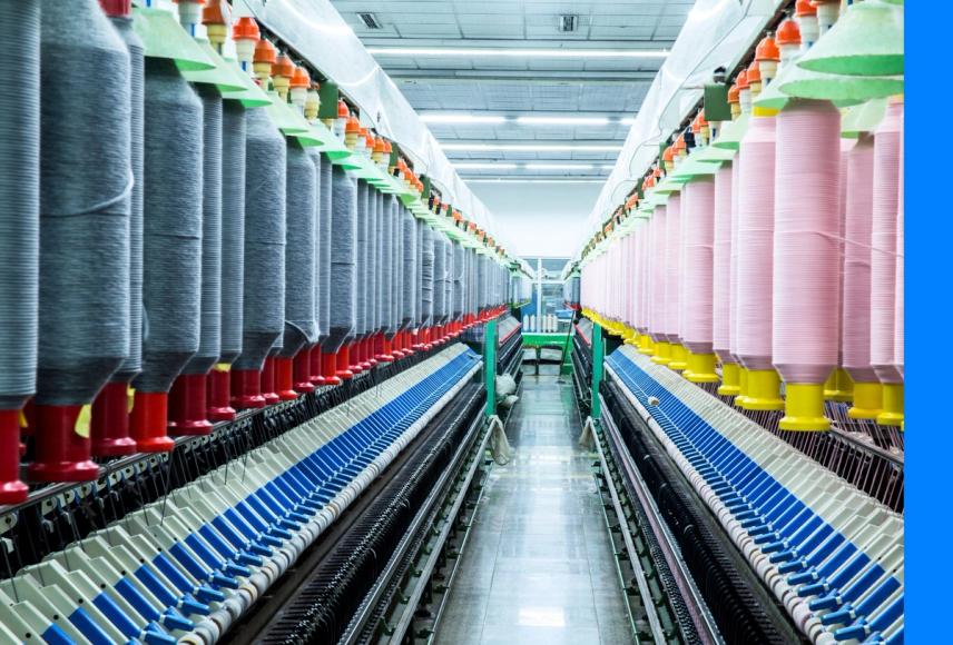 Integration alter und neuer Maschinen durch IIoT in der Textilindustrie