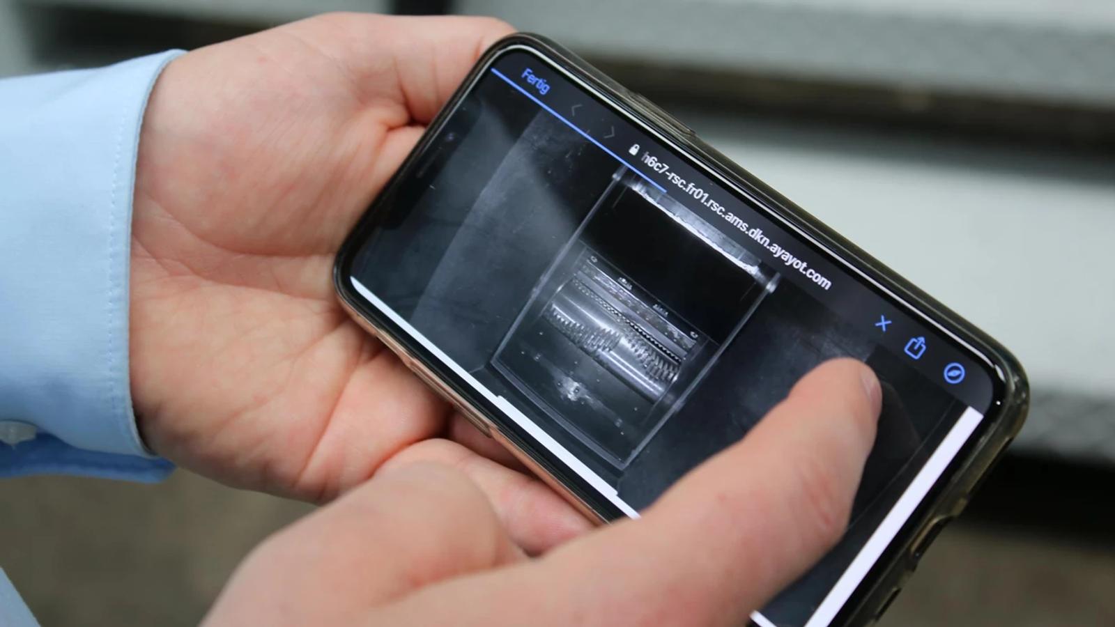Live-Übertragung aus der Maschine via eines HTTP Tunnels