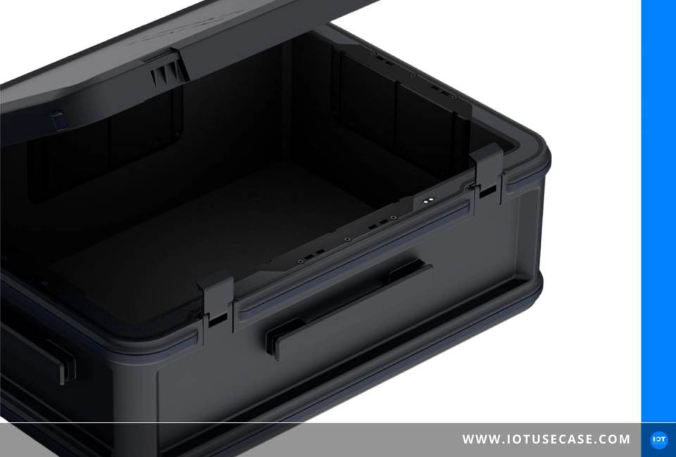 Hochsicherer Transportkoffer Safe Case von Arkuri mit Sensorik, vernetzt per IoT-Connectivity von A1 Digital