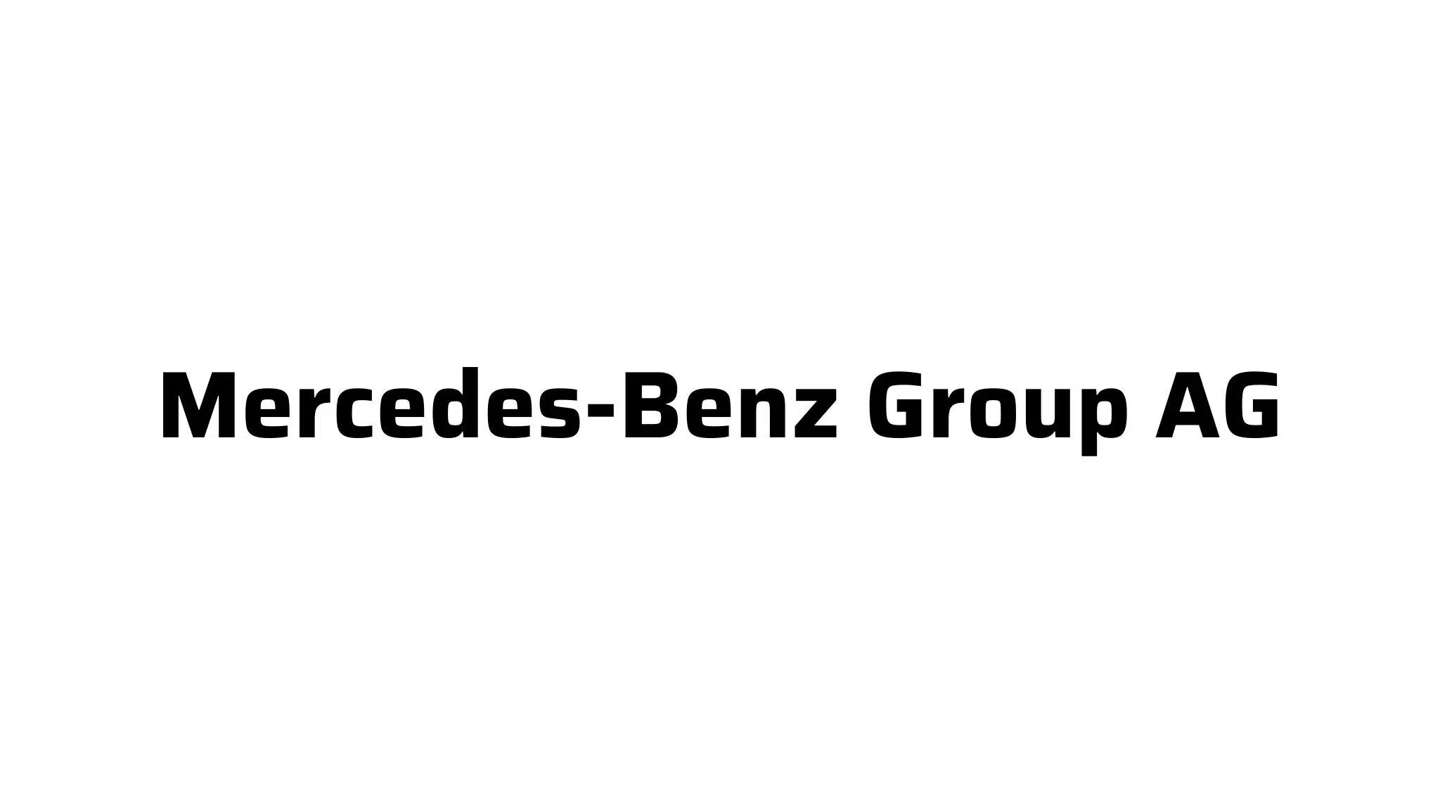 Mercedes-Benz Group AG Logo