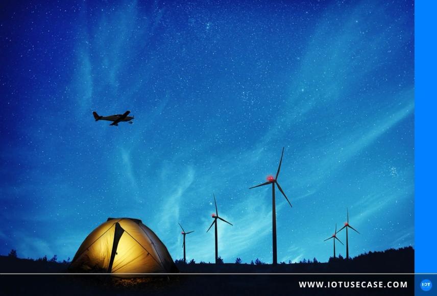 Bedarfsgesteuerte Nachtkennzeichnung für Windenergieanlagen – Eine IoT-Lösung für die Lanthan Safe Sky GmbH