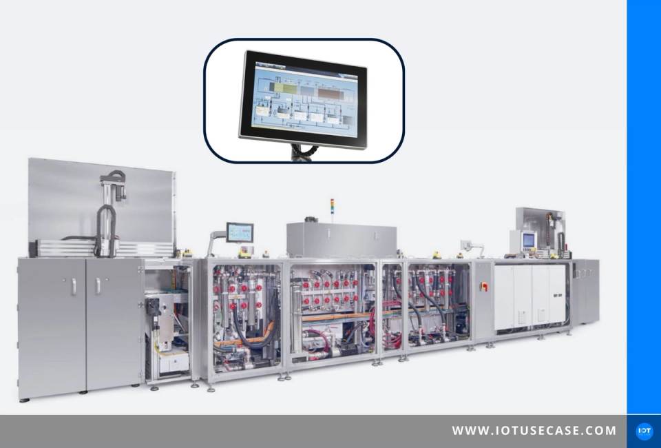 Reinigungsanlage von SYSTRONIC im Halbleiter-Backend, über die SECS/GEM-Schnittstelle FabLink von Kontron AIS angebunden