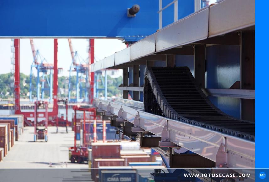 Energieketten sichern Dauerbetrieb von Containerkranen unter Extrembedingungen
