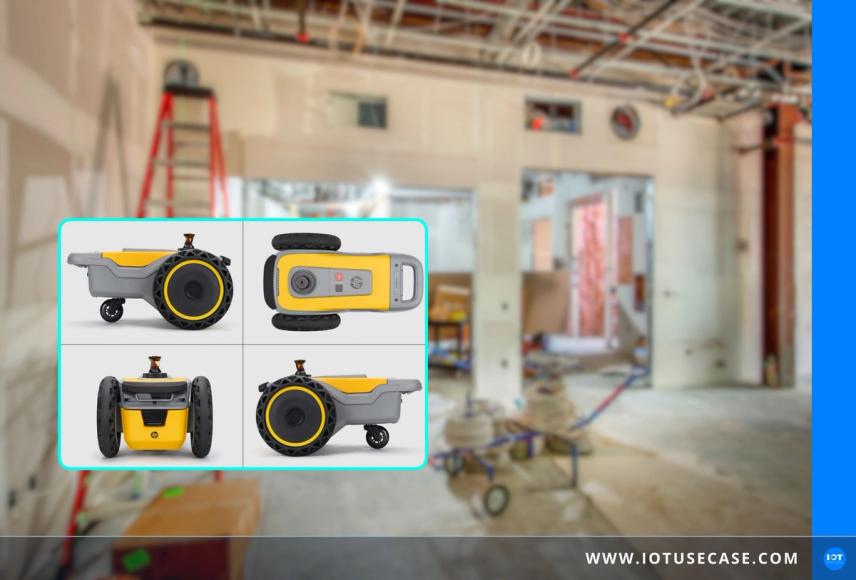 Autonomous printing robot automates layout markings – on construction sites, at trade fairs and more