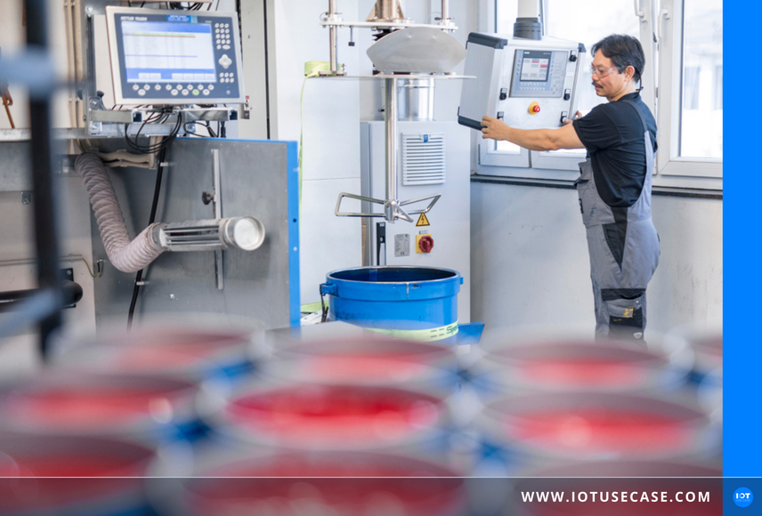 Ensuring digital batch traceability in ink manufacturing – with ERP integration