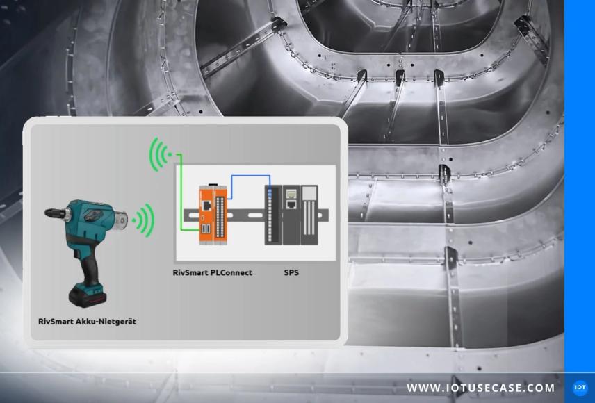 Smartes Nieten – so spricht das Werkzeug mit der IT