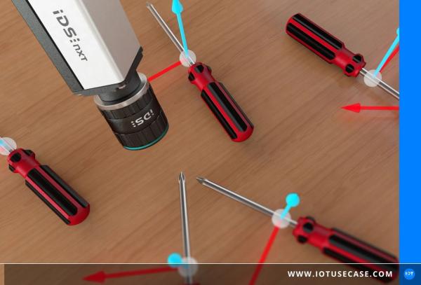 Trained pick-and-place robot with camera eyes reduces complaint and energy costs