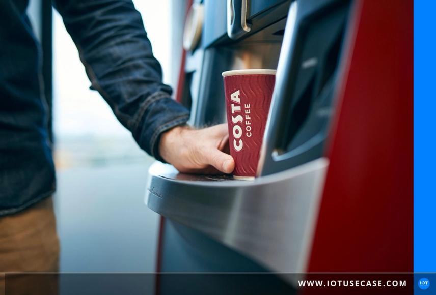 Monitor and bill vending machines via IoT