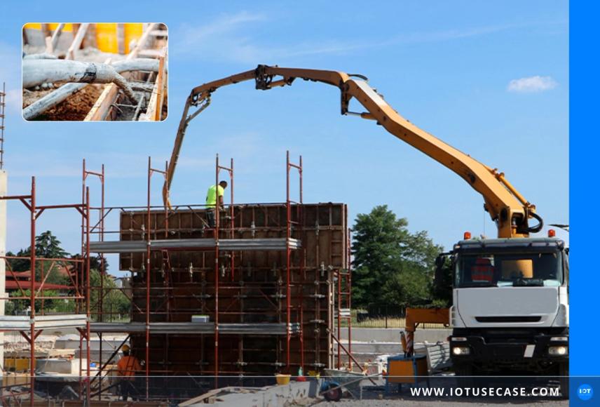 IoT-System zur Drucküberwachung von Betonpumpen