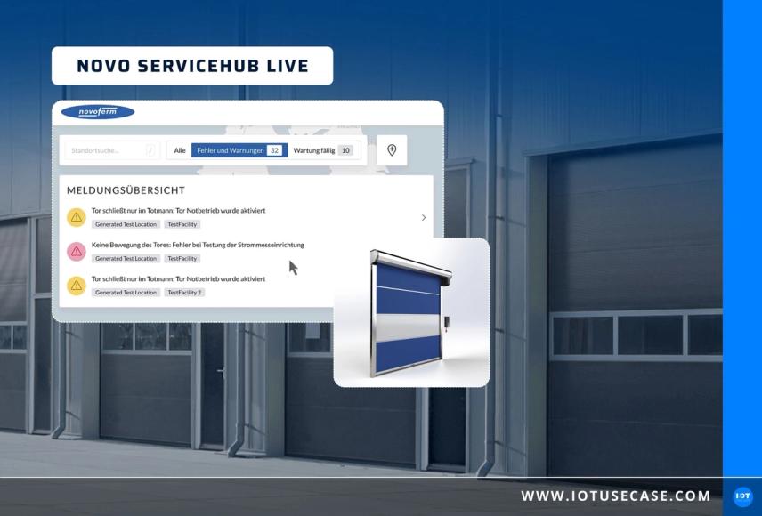 Cloudbasierte Wartungslösungen für automatisierte Toranlagen