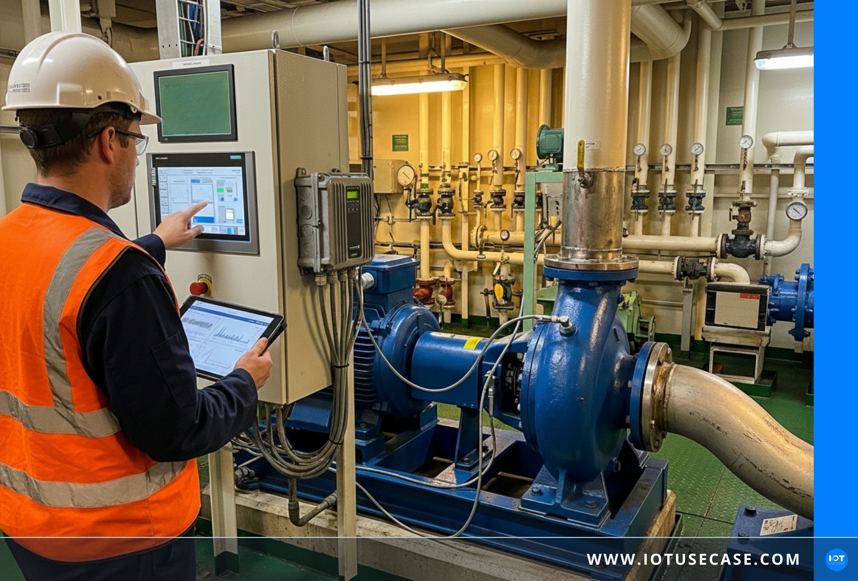 IoT-based pump control saves energy in maritime shipping