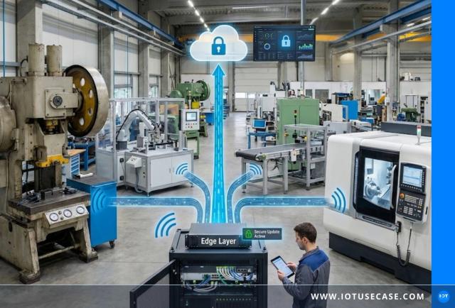 Maschinen über Edge Layer standardisiert anbinden und sicher integrieren