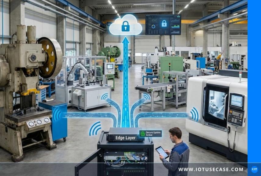Maschinen über Edge Layer standardisiert anbinden und sicher integrieren