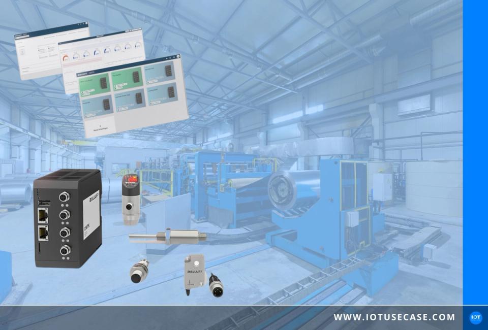 Condition Monitoring Toolkit mit IO-Link-Sensoren von Balluff zum Retrofit von Bestandsanlagen