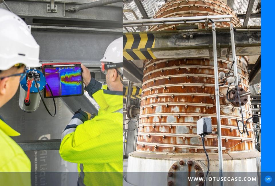 Maintenance at 1000°C – using condition data instead of stopping plants
